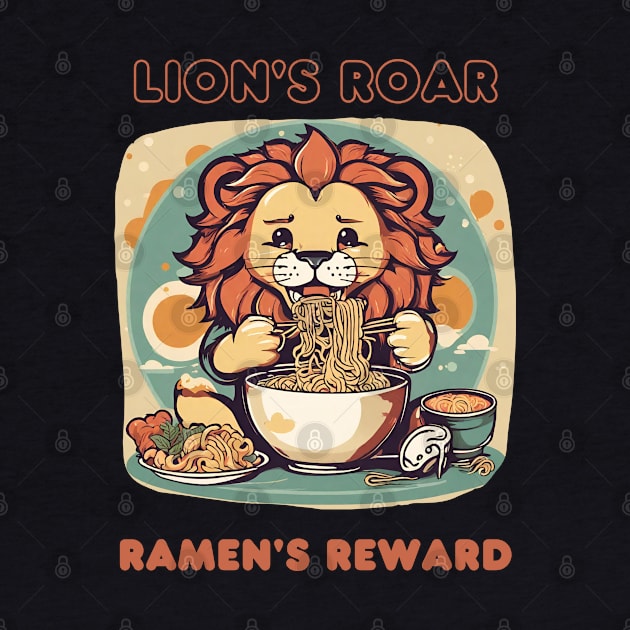 Lion's Roar ramens reward - kawaii style by Syntax Wear